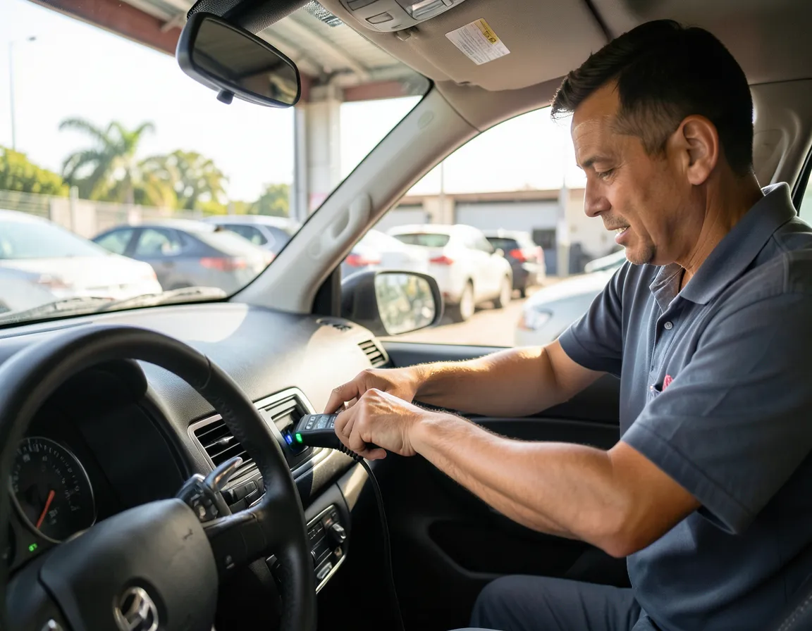 Centro de verificación vehicular en el Estado de México con conexión OBD